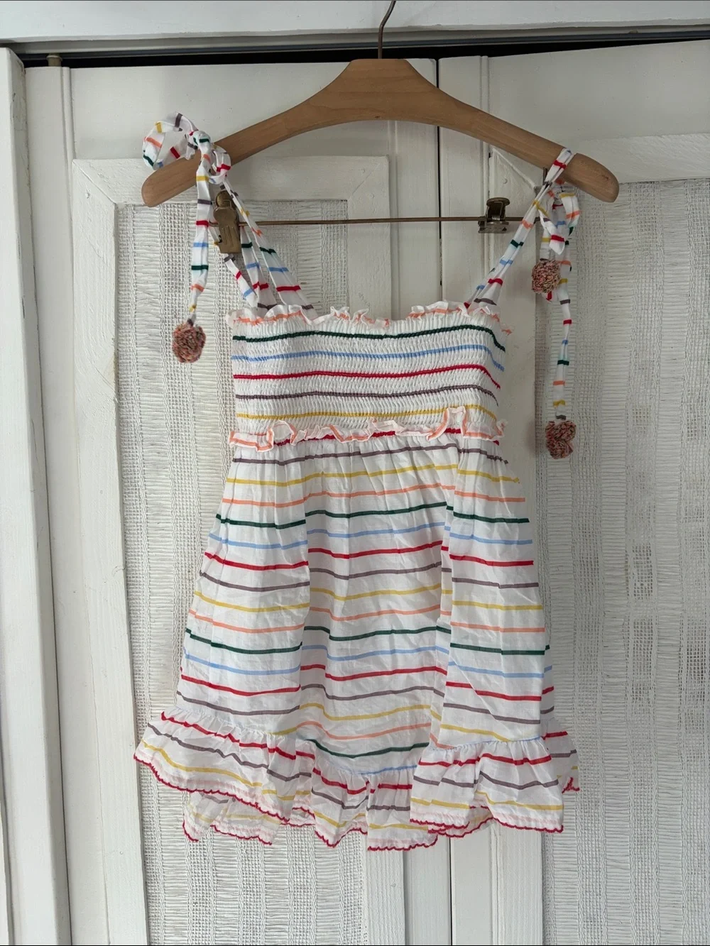 Zimmermann girls stripped dress size 4